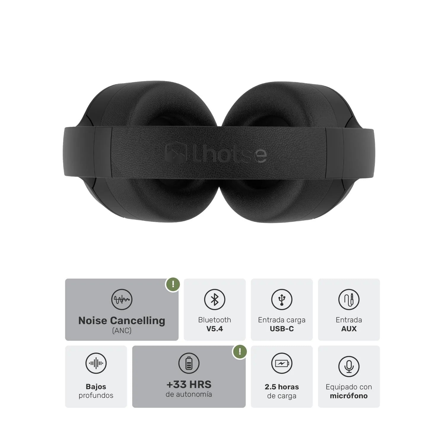 Audifonos Bluetooth Inalambrico BeatMaster ANC