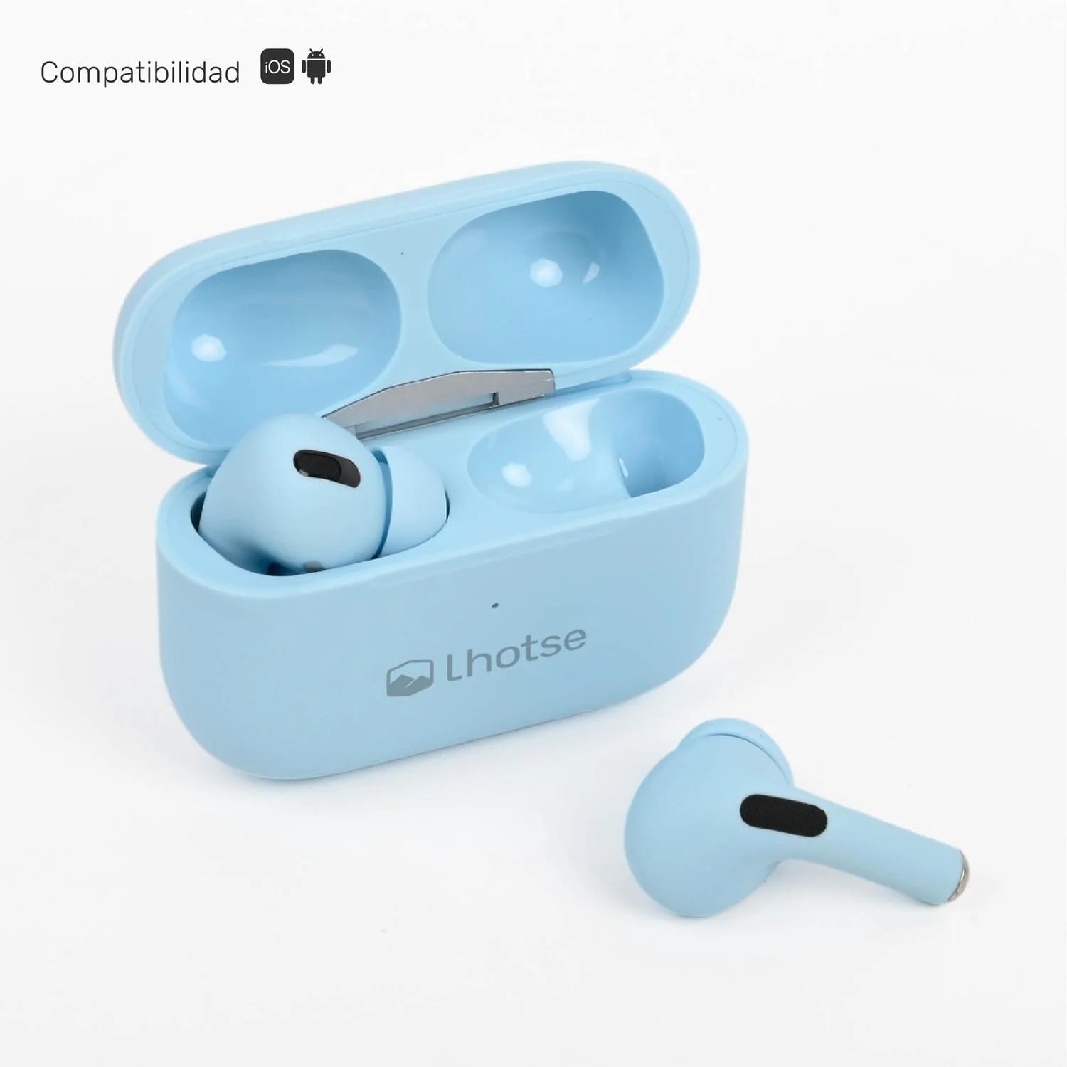 Audífonos Lhotse Rm7 Pro Inalámbrico Celeste