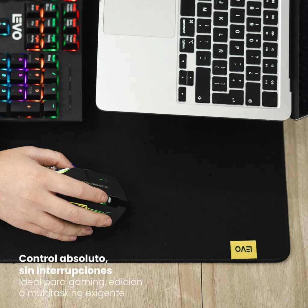 Mousepad BattleMat XXL Negro Levo