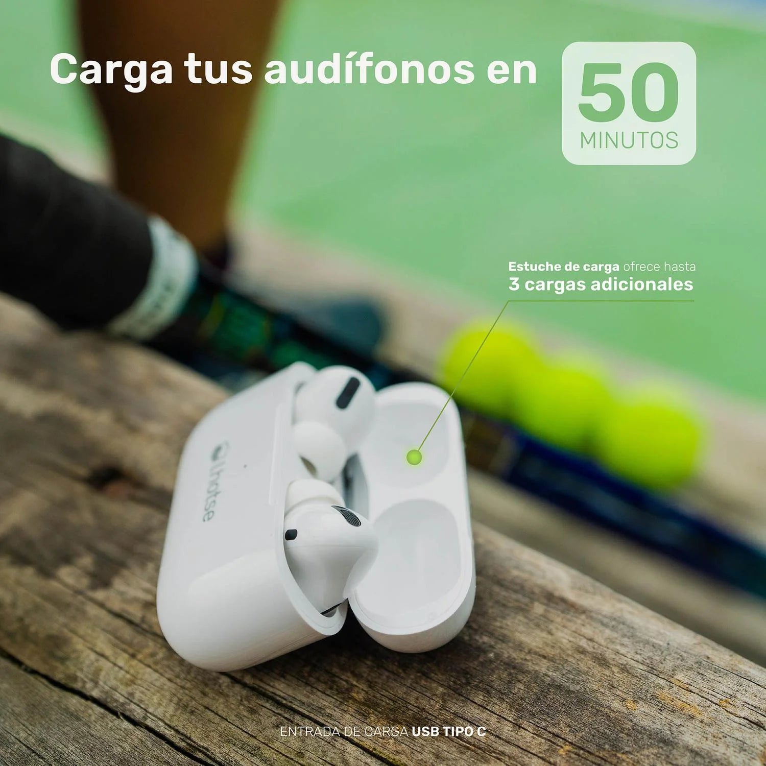 Audífonos Lhotse RM7 Pro Inalámbrico Blanco