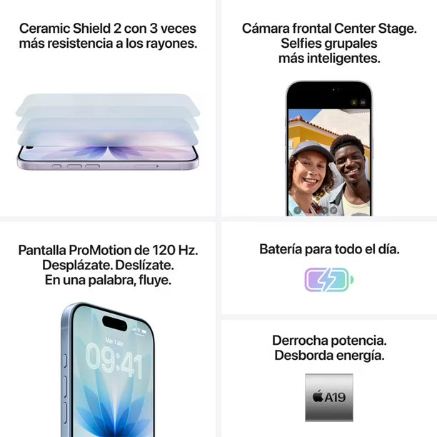 iPhone 17 256 GB 5G Azul neblina