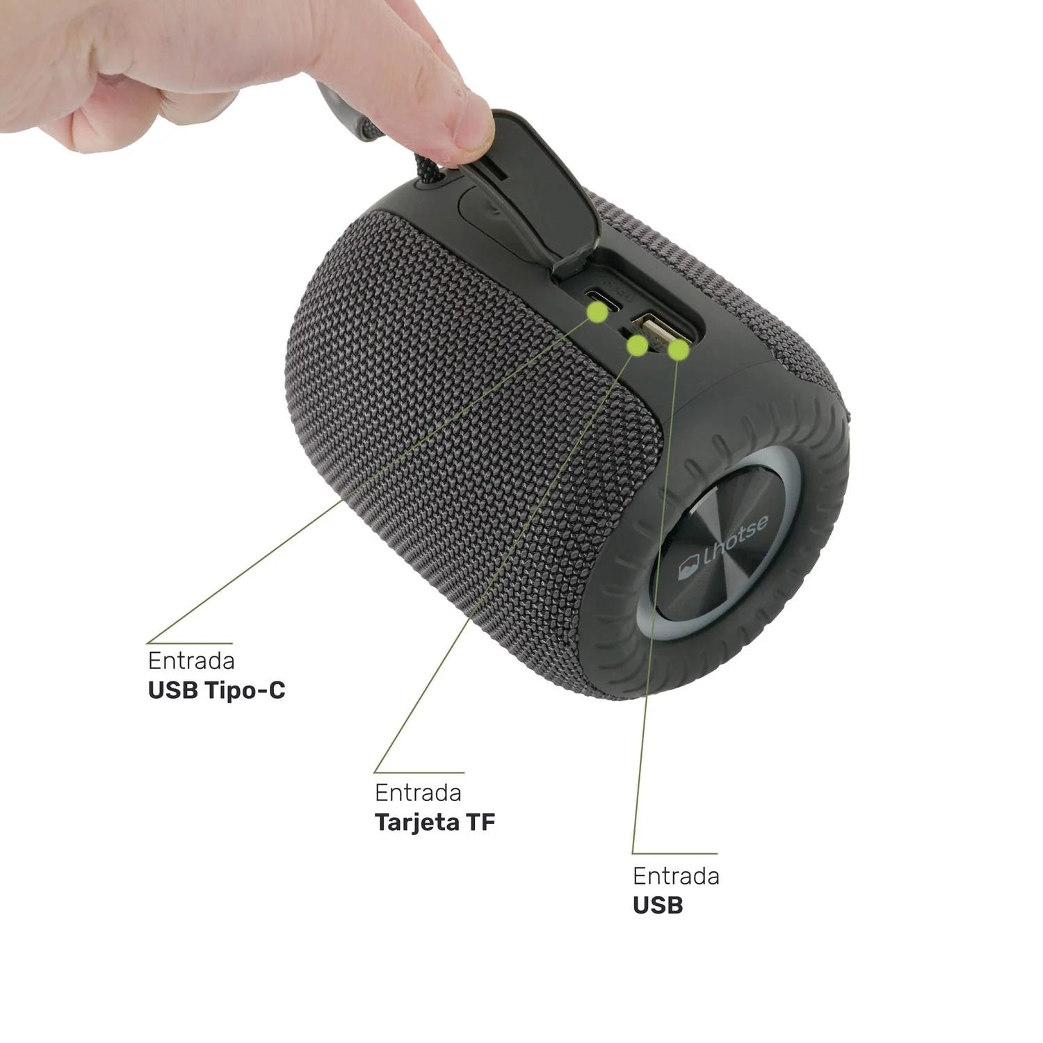 Parlante Portátil Inalámbrico Bluetooth TripGo