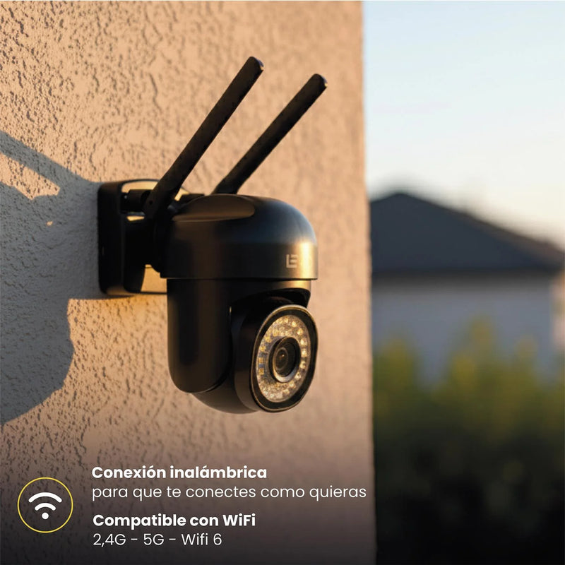 Cámara de Seguridad Impermeable Wifi 5G 2MP GuardPro X5 LEVO