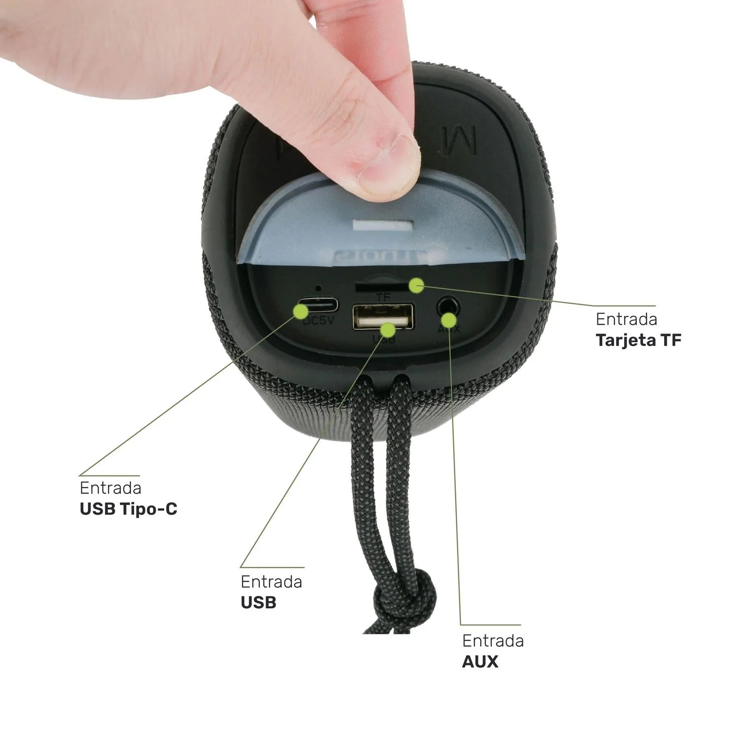 Parlante Portátil Inalámbrico Bluetooth Pulse On