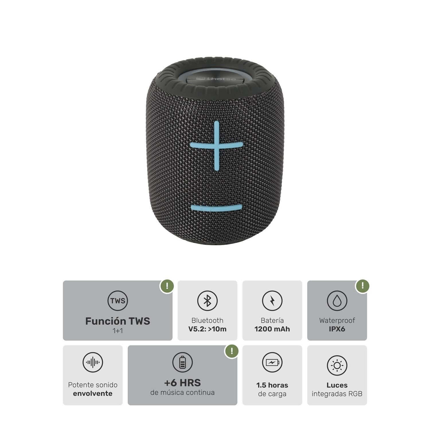 Parlante Portátil Inalámbrico Bluetooth TripGo