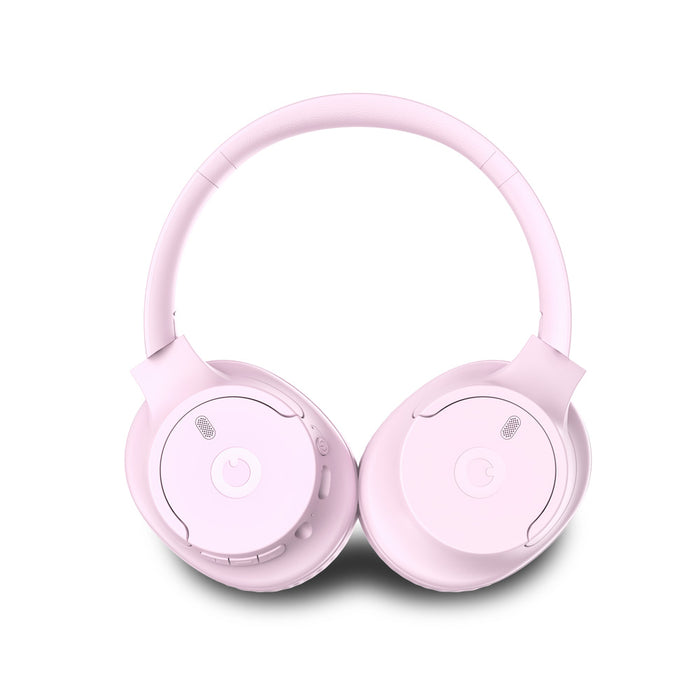 Audífonos Bluetooth Inalámbricos Blik Soul250 Rosados 20 Hrs