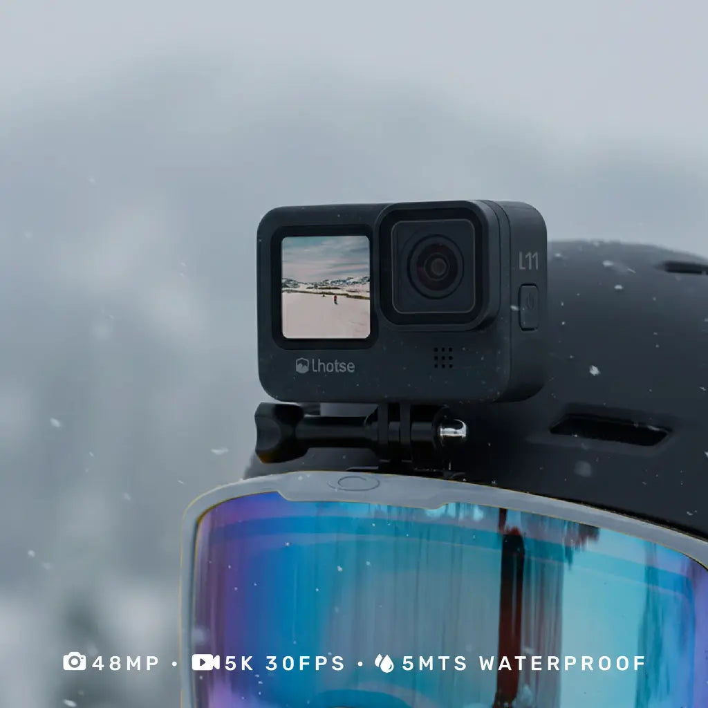 Cámara de Acción Deportiva Summit 5k 30fps Accesorios