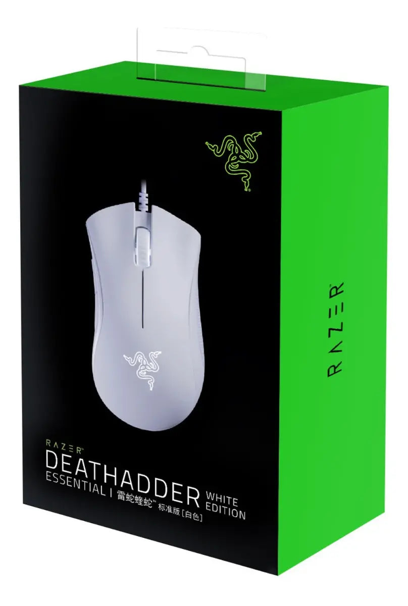 Mouse Razer Deathadder Essential, Blanco