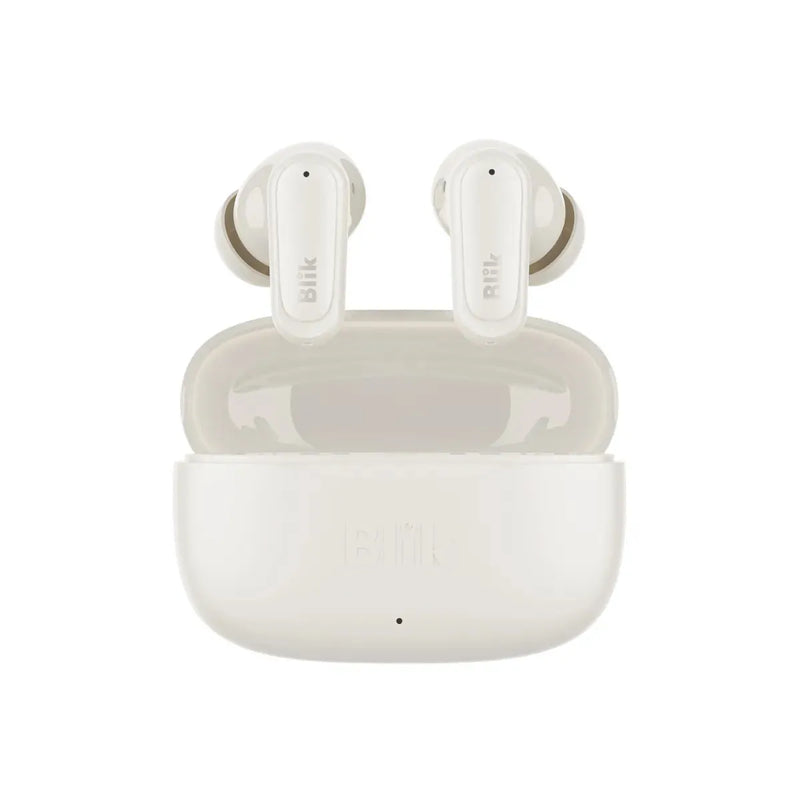 Audifonos Bluetooth Inalámbricos Blik Air500 Crema 30 hrs