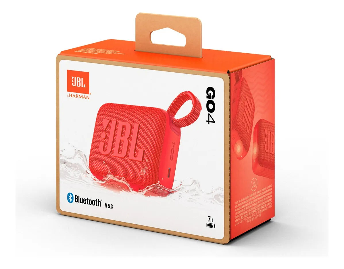 Parlante Bluetooth JBL Go 4 Rojo