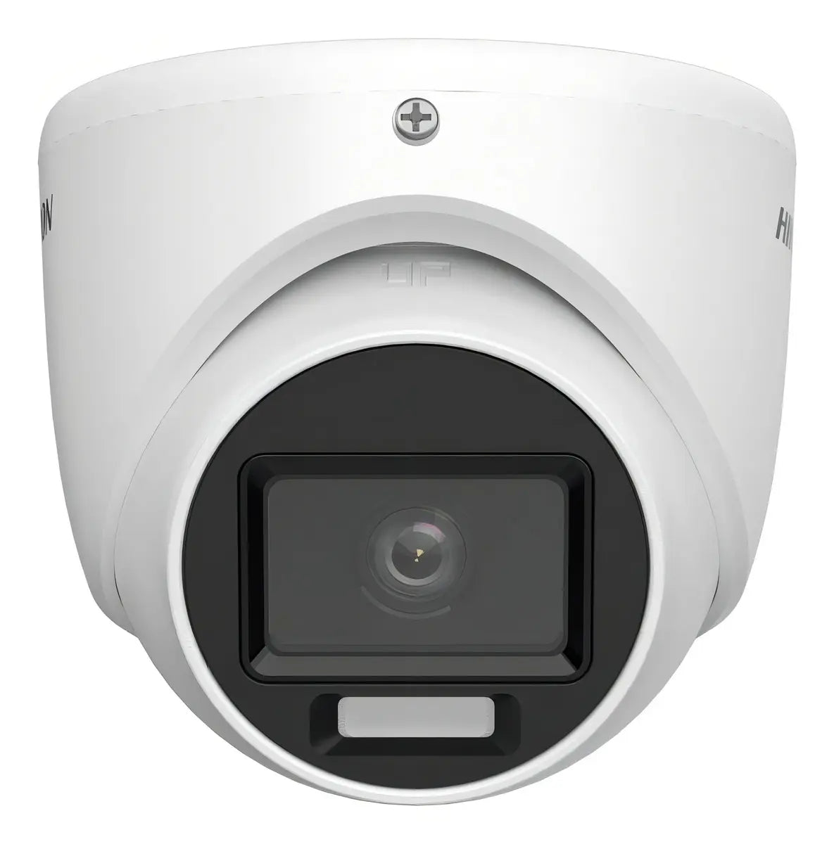 Camara Domo 1080p 2mp Analoga Dual Light Metálica Ip67 Hikvi Color Blanco