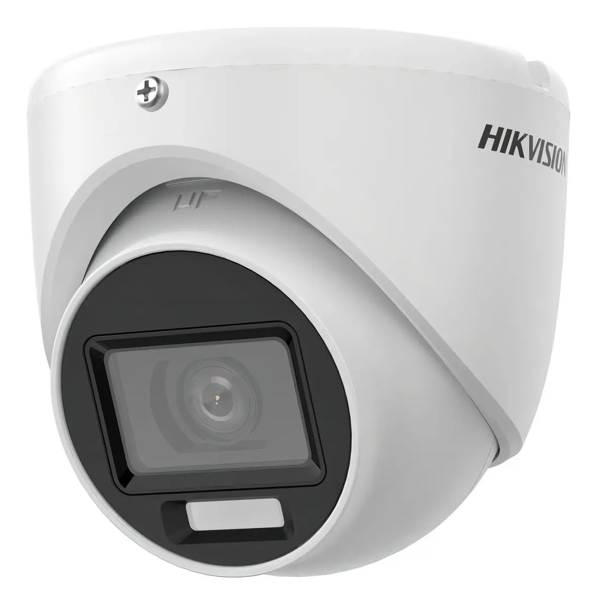 Camara Domo 1080p 2mp Analoga Dual Light Metálica Ip67 Hikvi Color Blanco