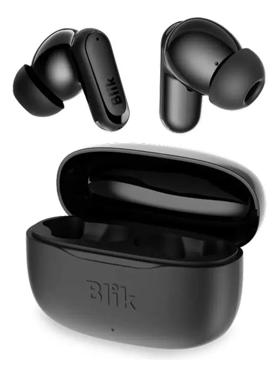 Audifonos Bluetooth Inalámbricos Blik Air500 Negro 30 hrs