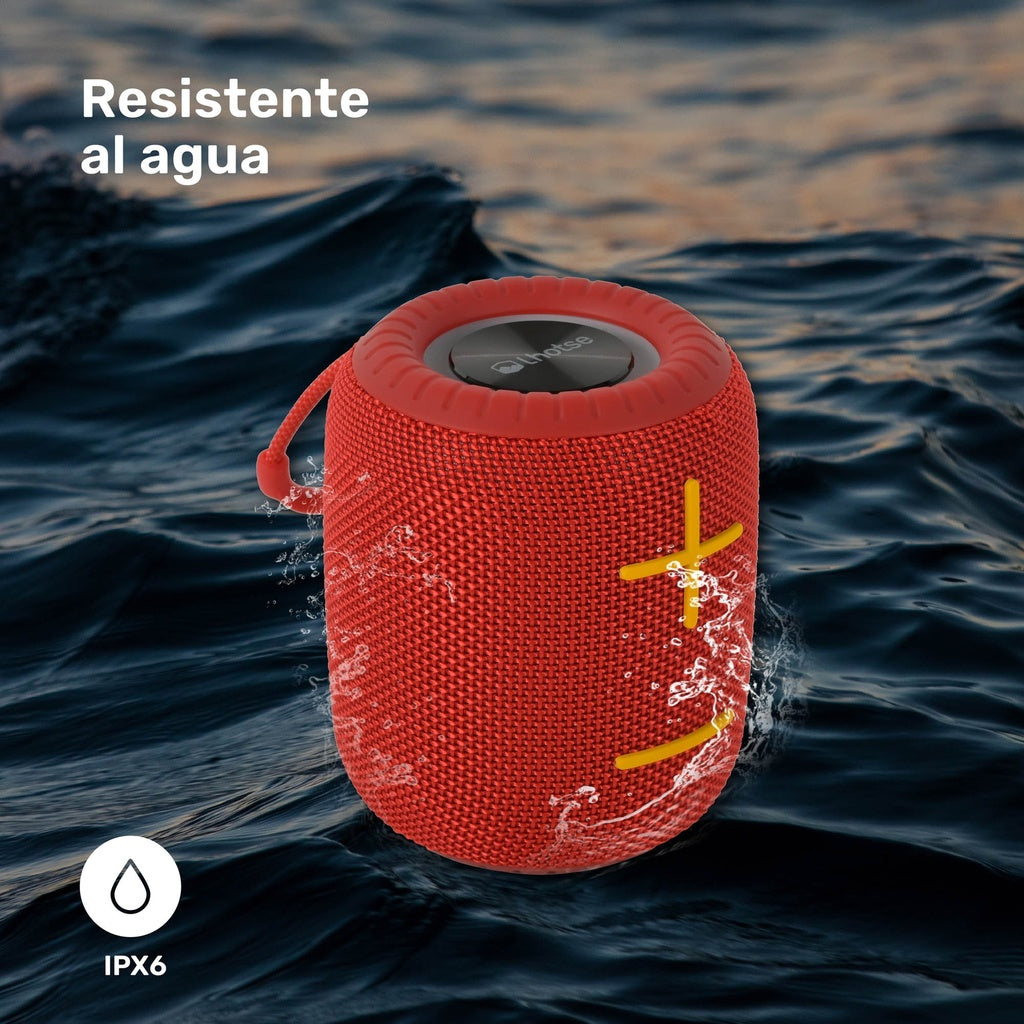 Parlante Portátil Inalámbrico Bluetooth TripGo+ Red
