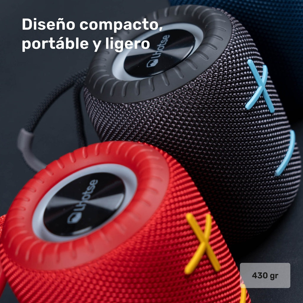 Parlante Portátil Inalámbrico Bluetooth TripGo+ Red