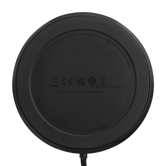 Micrófonos JBL Quantum Stream Studio Condensador Bidireccional color negro