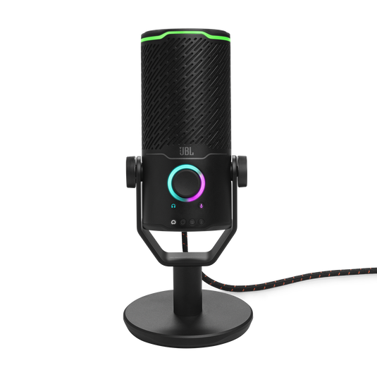 Micrófonos JBL Quantum Stream Studio Condensador Bidireccional color negro