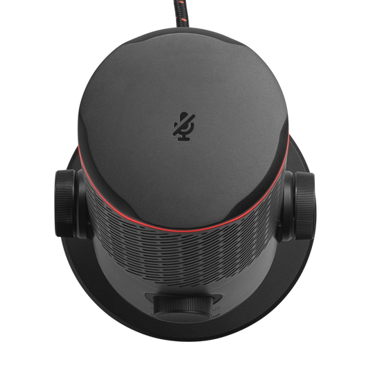 Micrófonos JBL Quantum Stream Studio Condensador Bidireccional color negro