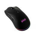 Mouse Gamer Inalambrico RGB NovaStrike Negro LEVO