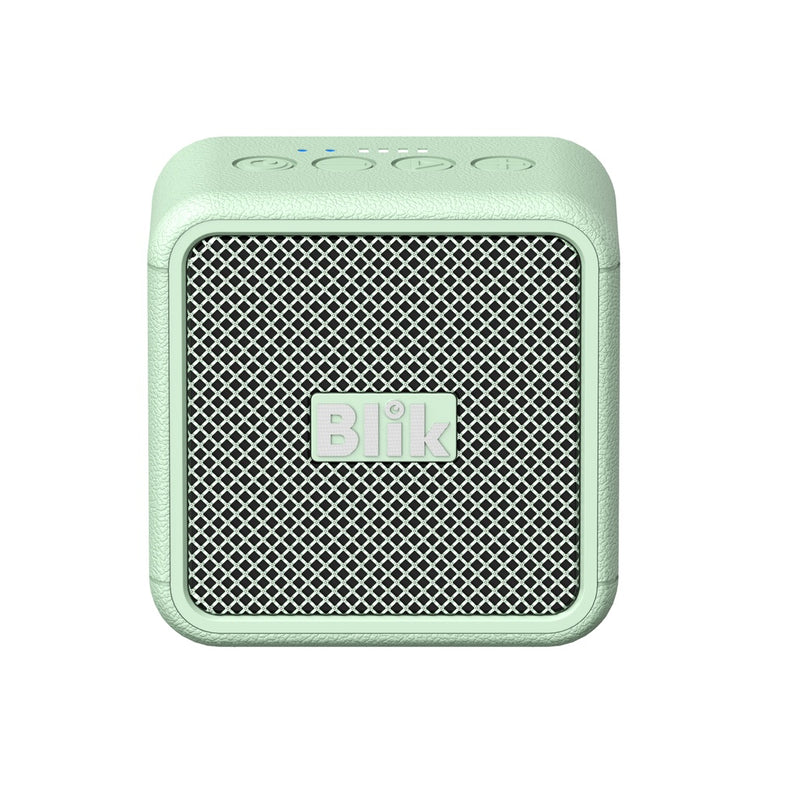 Parlante Bluetooth Portátil Blik BassGo 15W IPX6 19 Hrs Verde