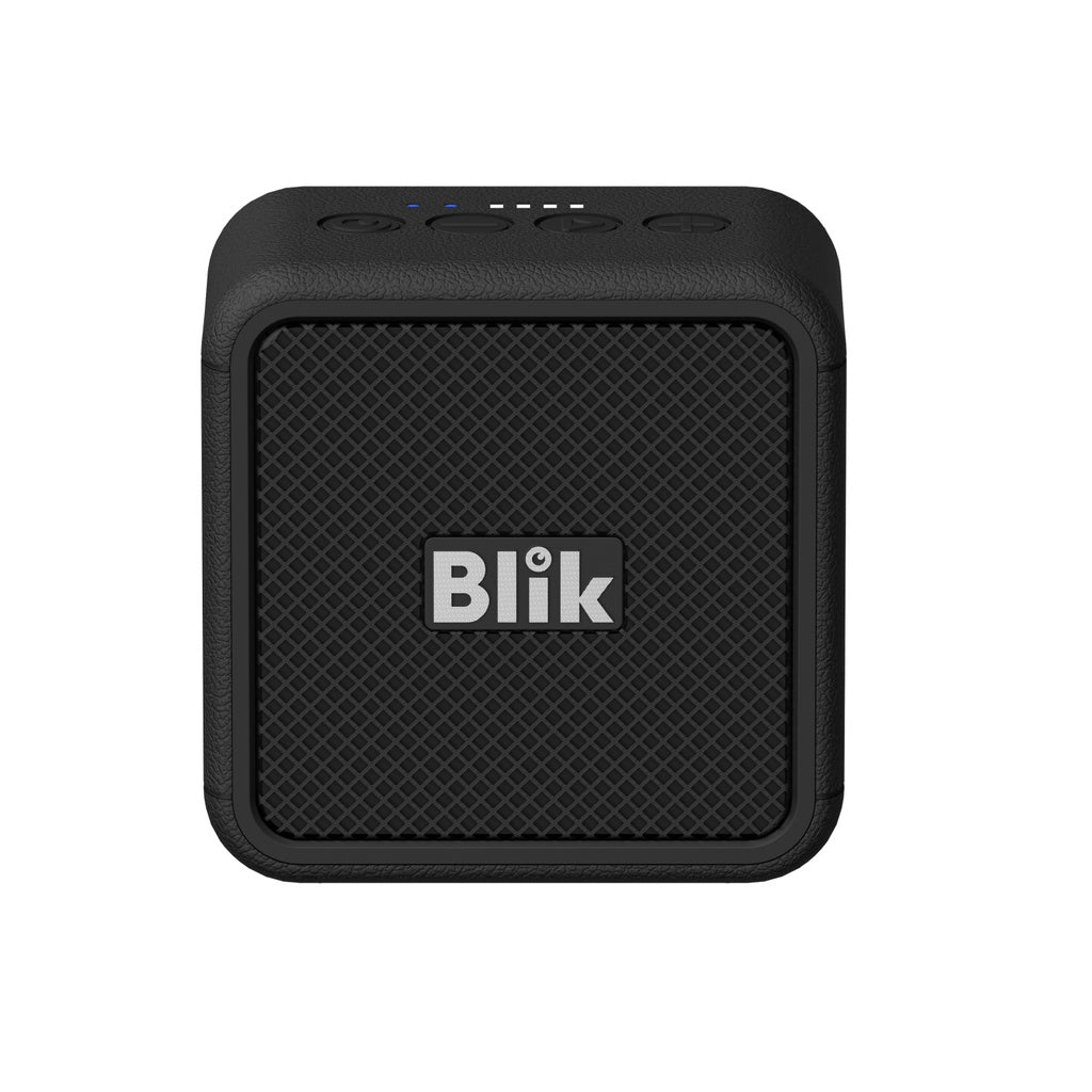 Parlante Bluetooth Portátil Blik BassGo 15W IPX6 19 Hrs Negro