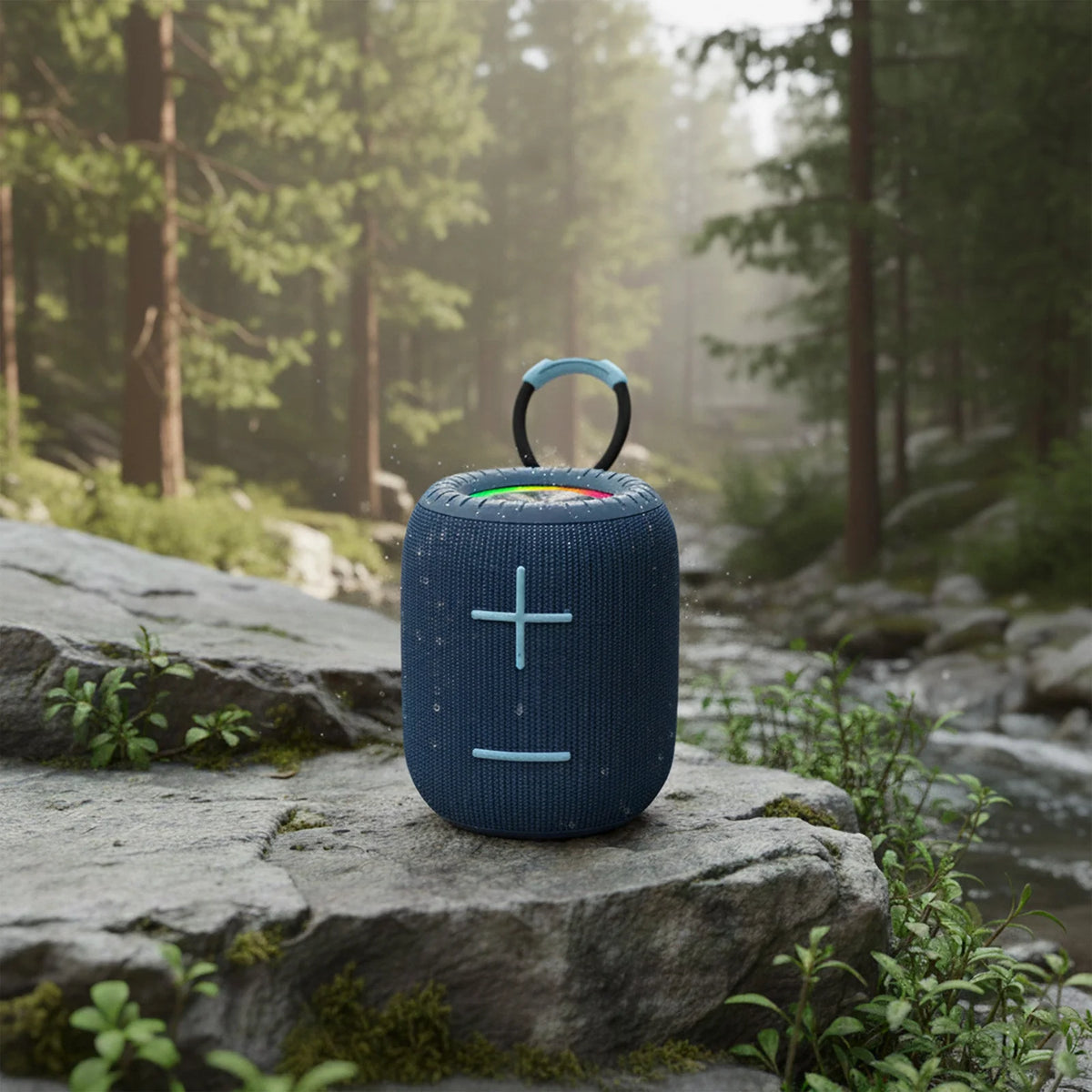 Parlante Portátil Inalámbrico Bluetooth TripGo - Negro