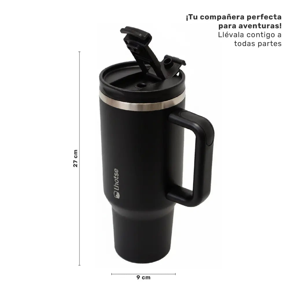 Vaso Térmico Tumbler 1180ml Acero Inoxidable con Tapa Lhotse