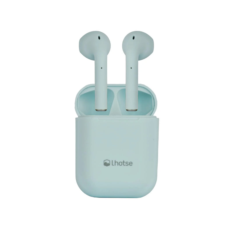 Audífonos Lhotse Bluetooth Inalámbrico Rm12 Celeste