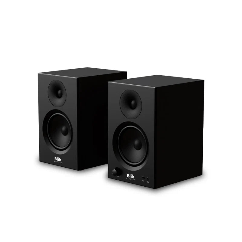 Par Parlantes Hi-Fi Bluetooth Blik Bookshelfone 70W