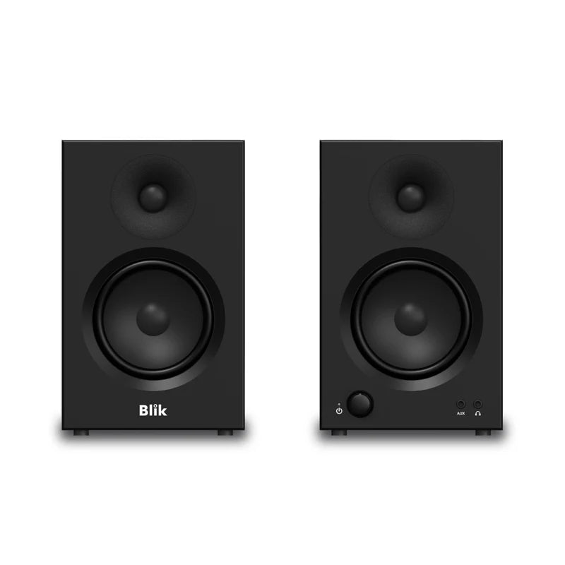 Par Parlantes Hi-Fi Bluetooth Blik Bookshelfone 70W