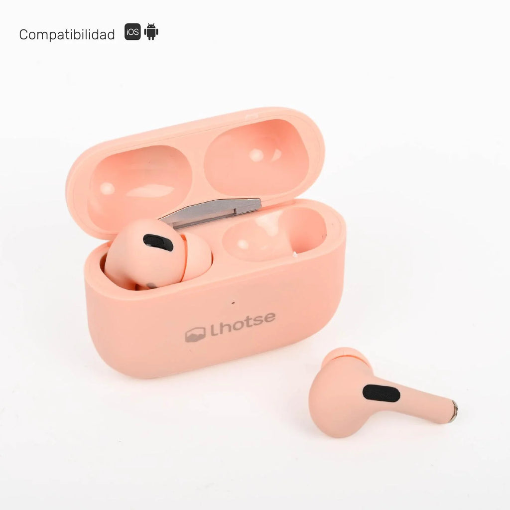 Audífonos Lhotse Rm7 Pro Inalámbrico Rosado