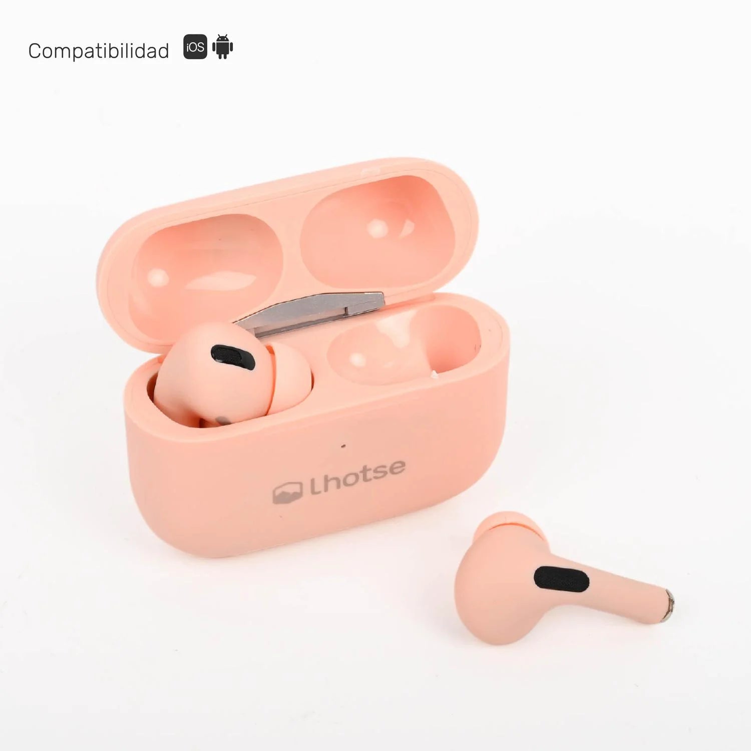 Audífonos Lhotse Rm7 Pro Inalámbrico Rosado
