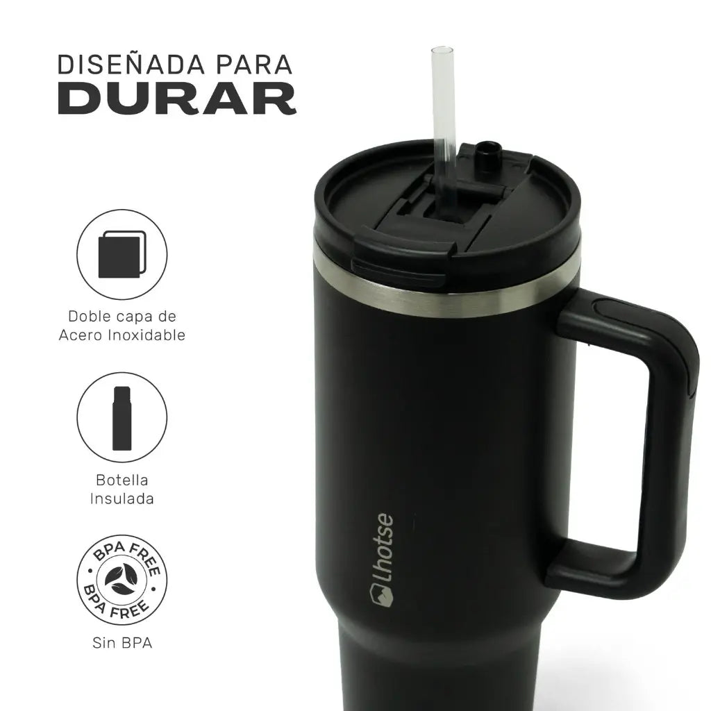 Vaso Térmico Tumbler 1180ml Acero Inoxidable con Tapa Lhotse