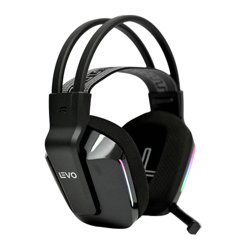 Audífono Gamer Inalámbrico Zenit Elite Bluetooth Rgb LEVO