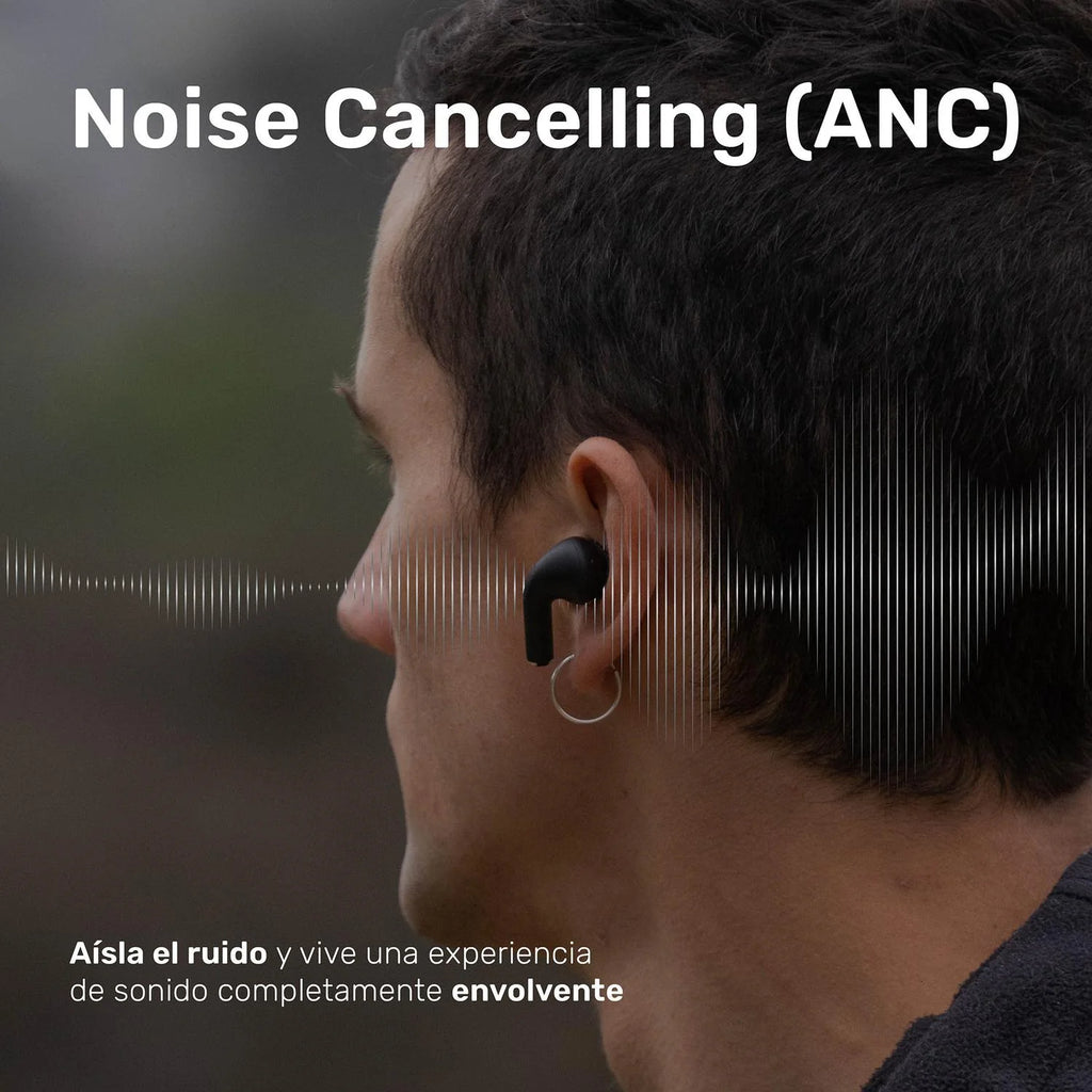 Audífonos Lhotse Rm7 Pro Inalámbrico Negro