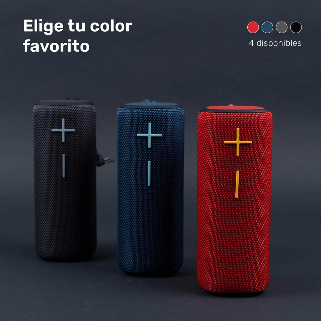 Parlante Portátil Inalámbrico Bluetooth Pulse On