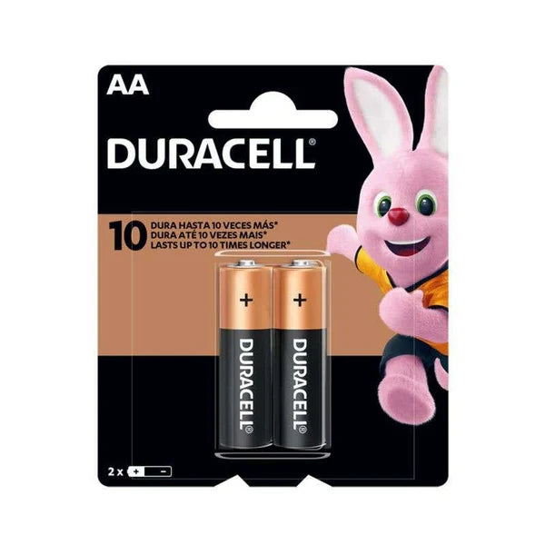 Pila Duracell 2 unidades AA