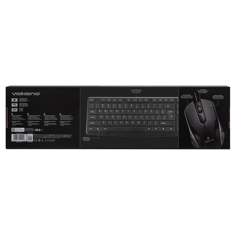 SET VOLKANO KRYPTON TECLADO + MOUSE