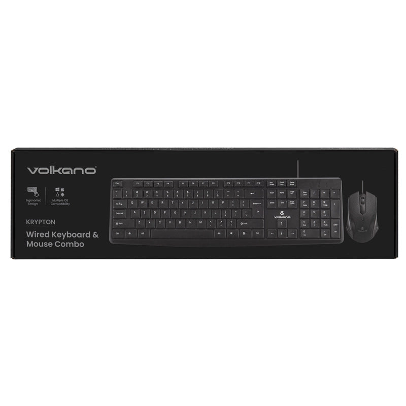 SET VOLKANO KRYPTON TECLADO + MOUSE