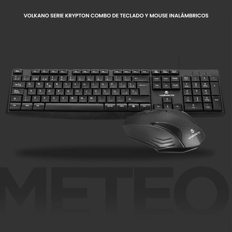SET VOLKANO KRYPTON TECLADO + MOUSE