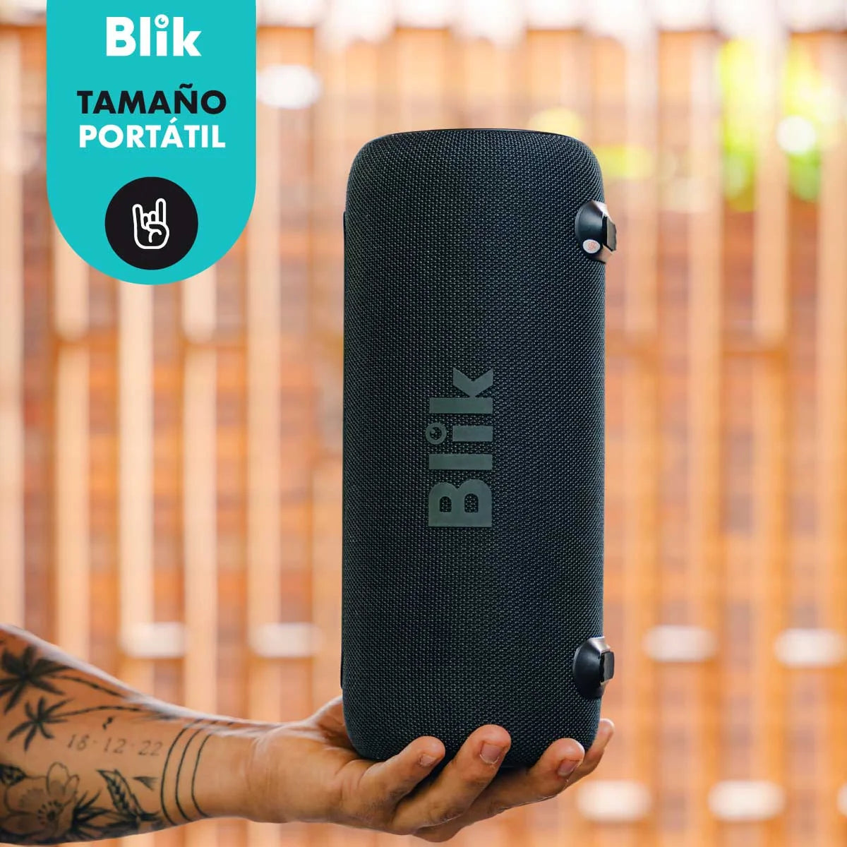 Parlante Bluetooth Portátil Blik Live2 40W IPX5 9 Hrs
