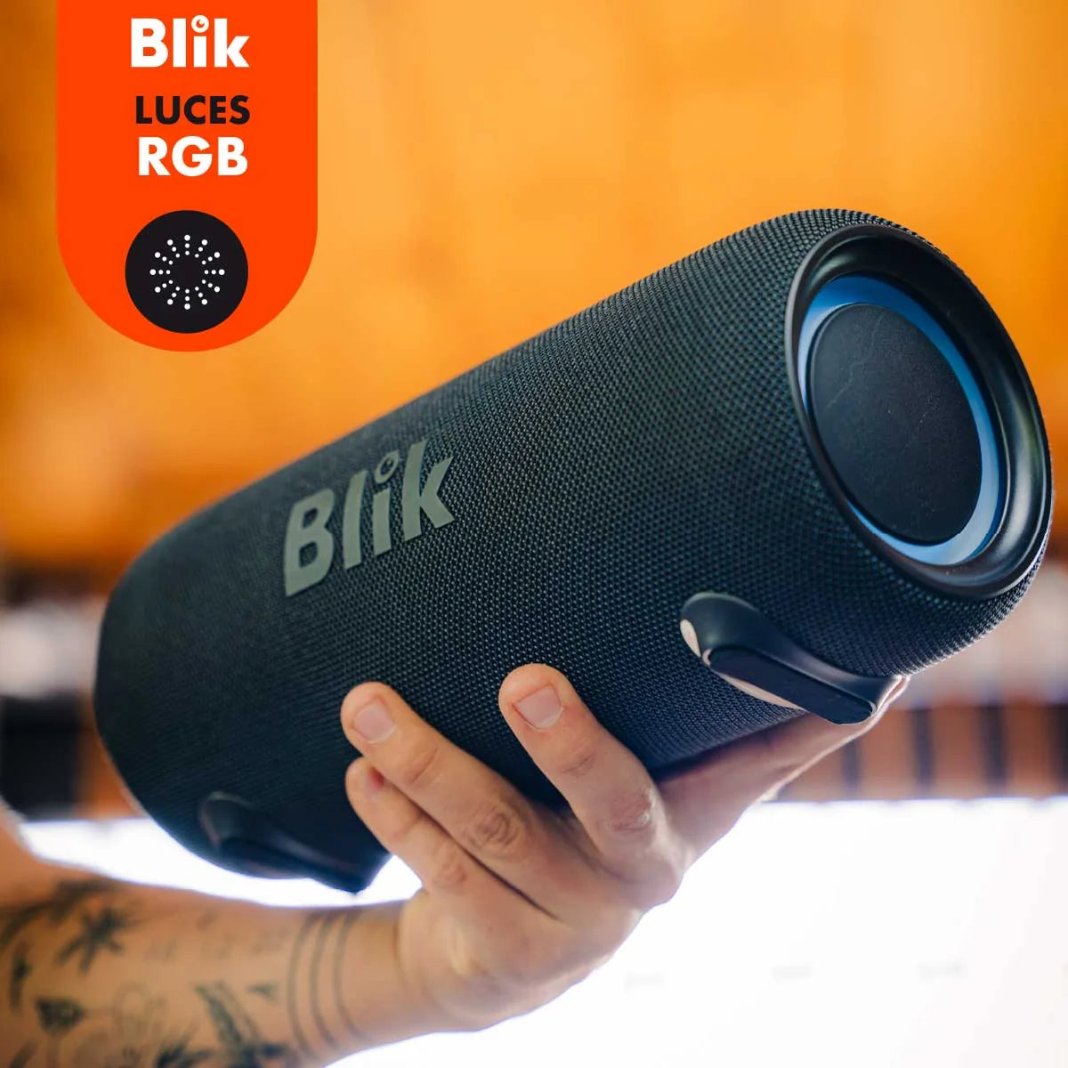 Parlante Bluetooth Portátil Blik Live2 40W IPX5 9 Hrs