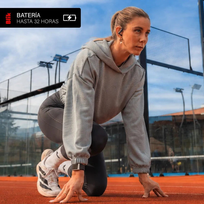 Audífonos Bluetooth Blik Motion Open-Ear 32H Negro