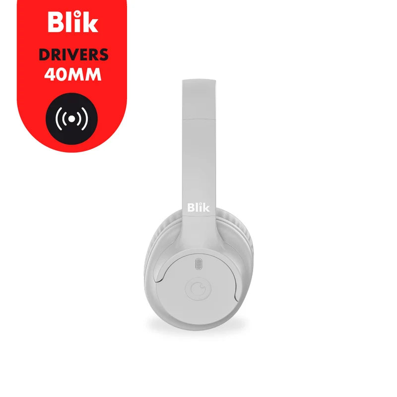 Audifonos Bluetooth Inalambricos Blik Soul250 Gris 20 Hrs