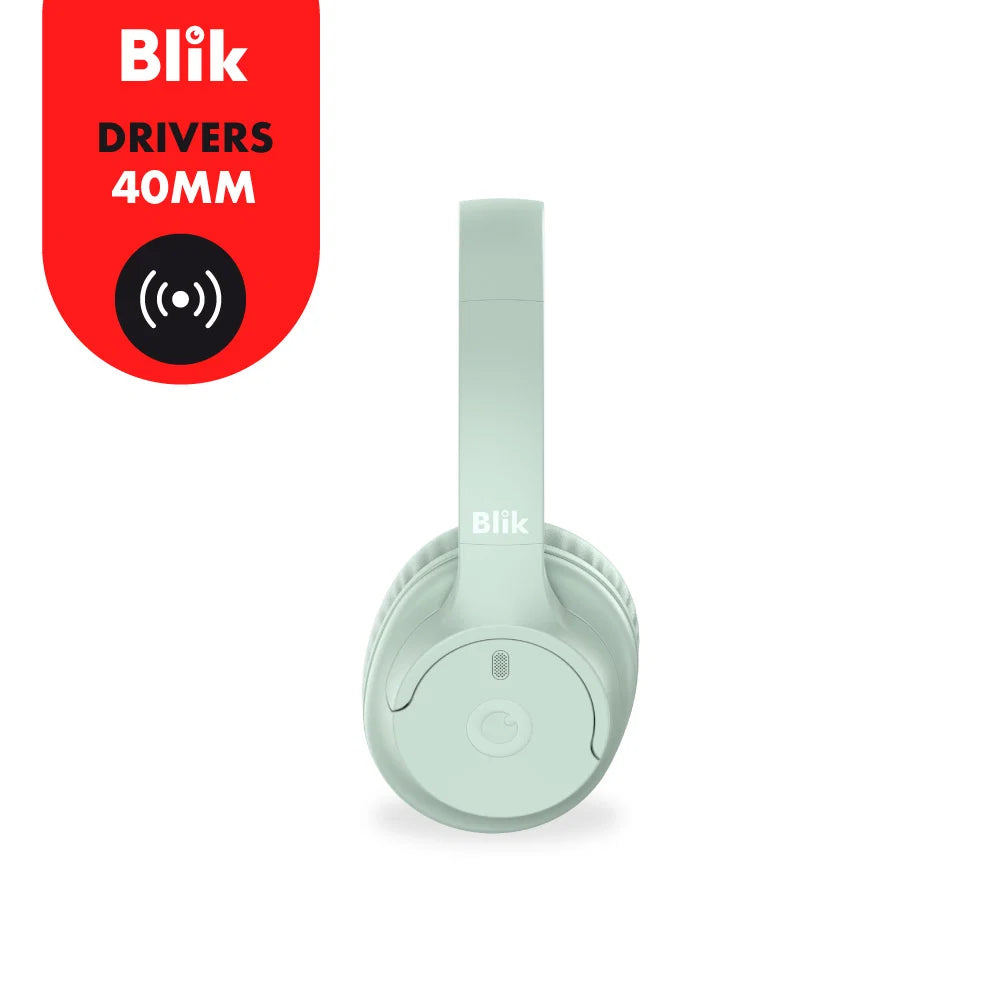 Audifonos Bluetooth Inalambricos Blik Soul250 Verde 20 Hrs