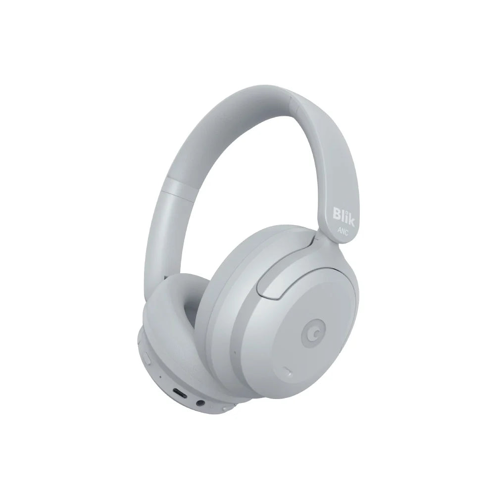 Audifonos Bluetooth Blik Soul900 Cancelación De Ruido 60H Gris