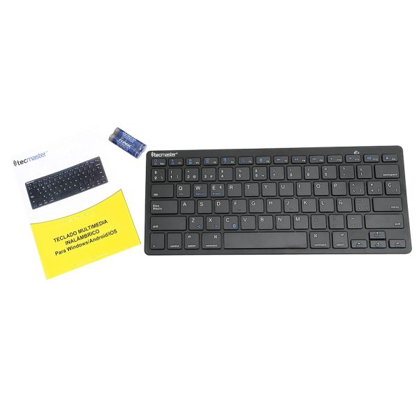 Teclado Bluetooth  Black - Tecmaster