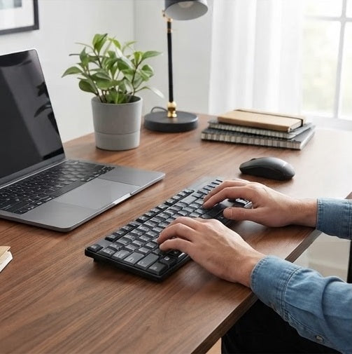 Combo Mouse y Teclado Inalámbrico - Tecmaster