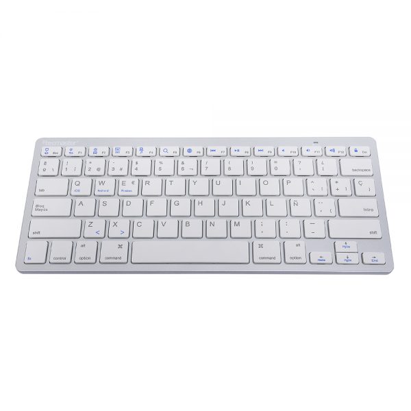 Teclado Bluetooth  Silver - Tecmaster