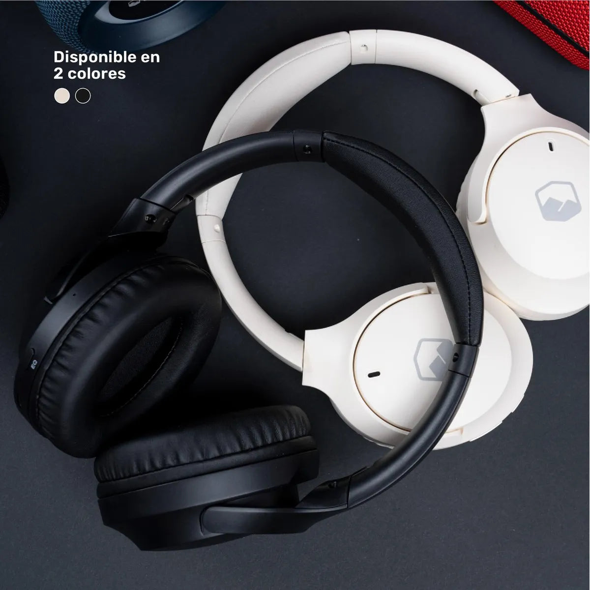 Audifonos Bluetooth Inalambricos Over Ear WavePro - Beige